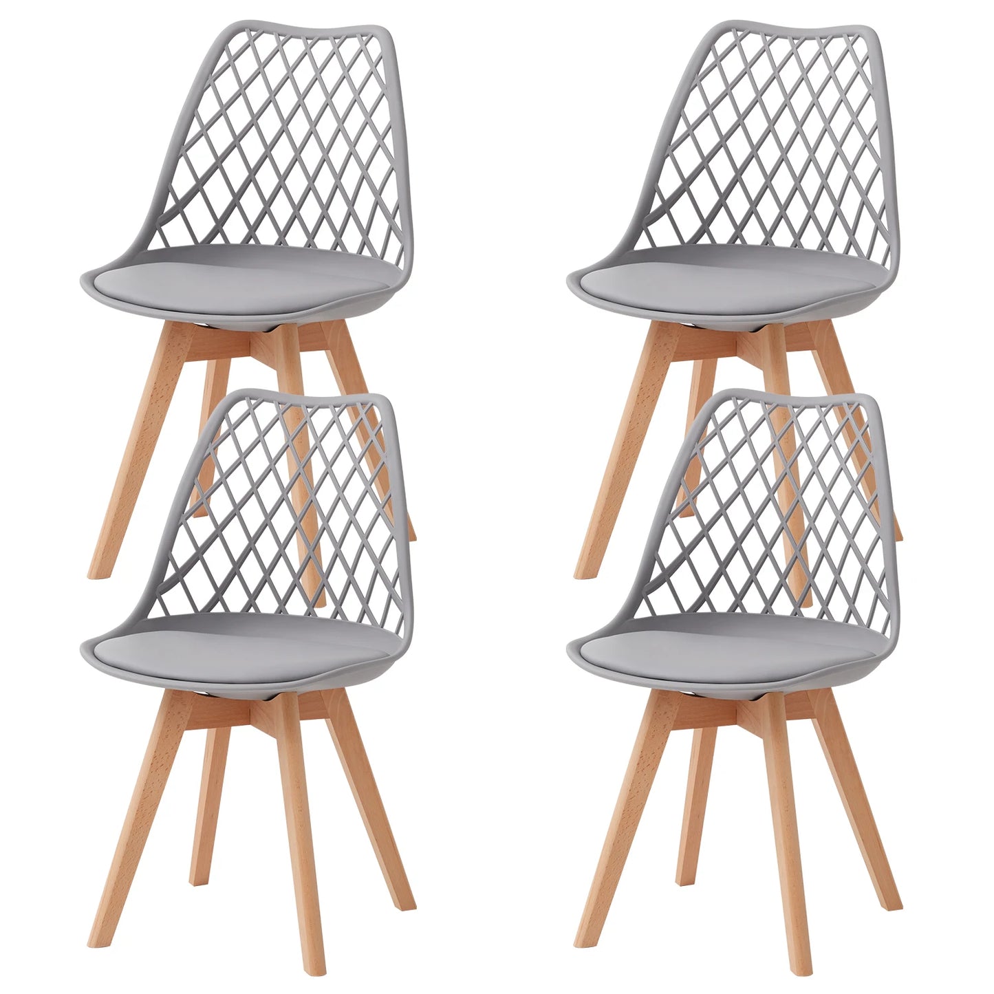 Chaise Liliane — bois massif, design contemporain