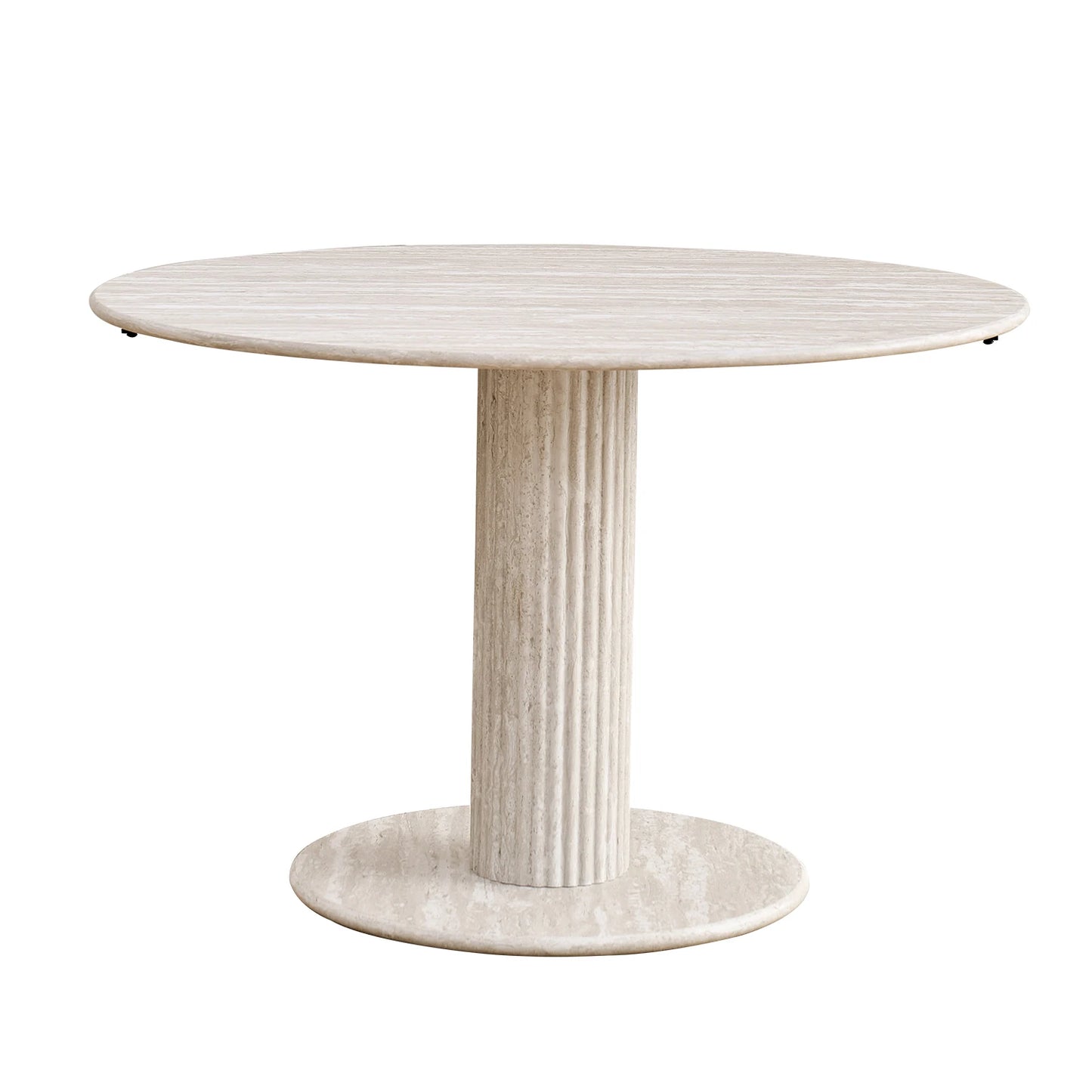 Table de salle à manger Fanny — bois massif, design contemporain, ronde