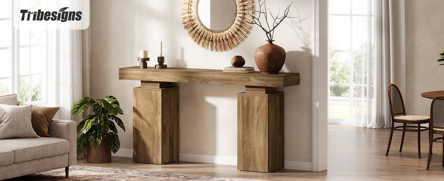 Console Sandrine — bois, métal, design contemporain