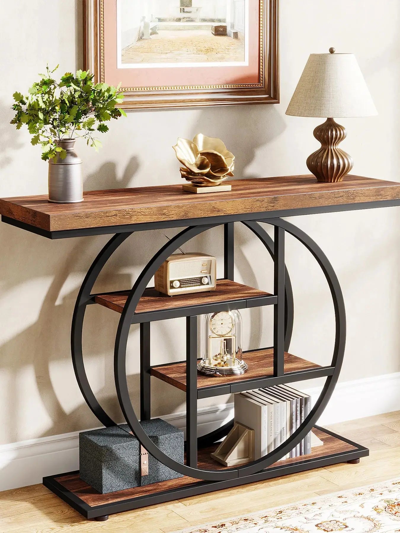 Console Robert — style industriel, 4 niveaux
