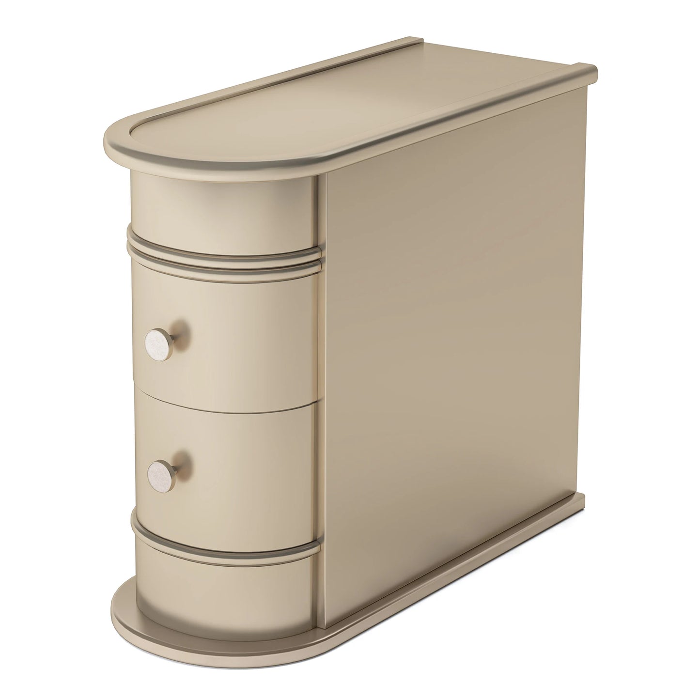 Table d'appoint Manon — bois massif, ronde