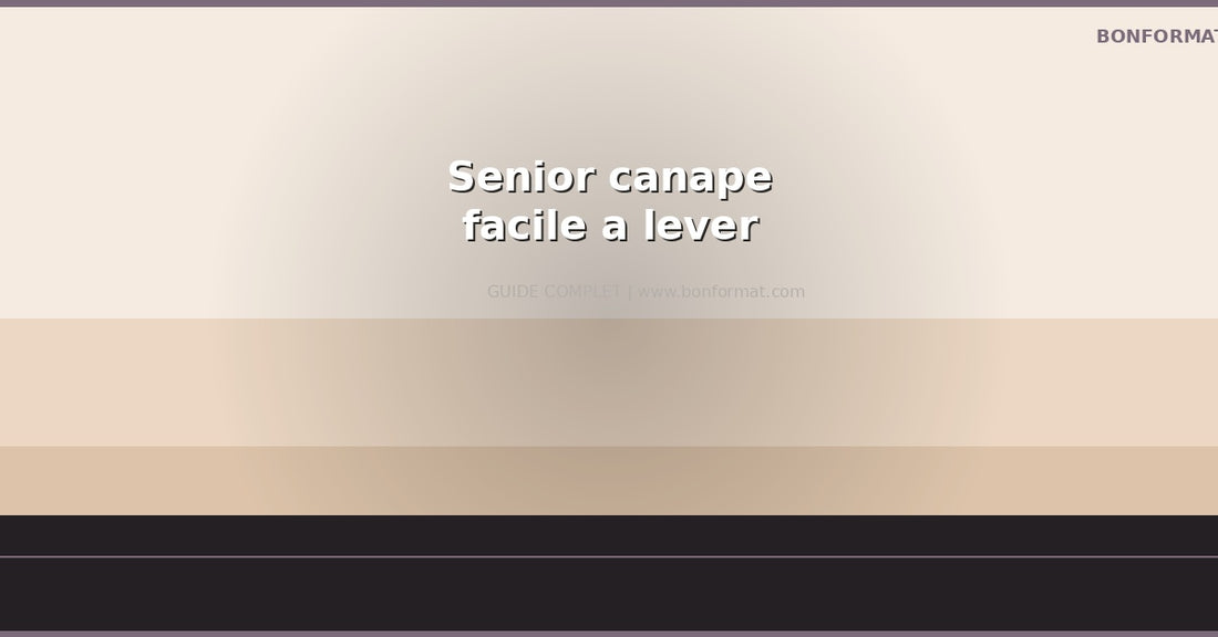 Canapé pour une personne seule : le compagnon idéal du quotidien