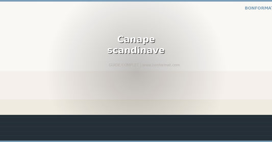 Canape scandinave : pourquoi ce style cartonne en France en 2026