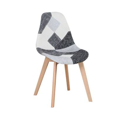 Chaise Claire — style nordique, ronde