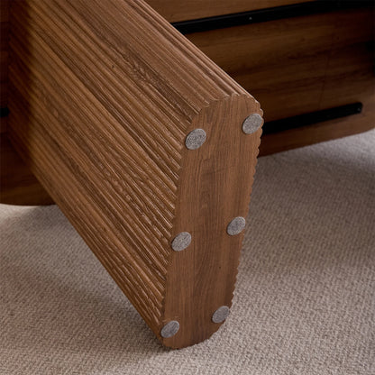 Table de salle à manger Prudence — bois, design contemporain
