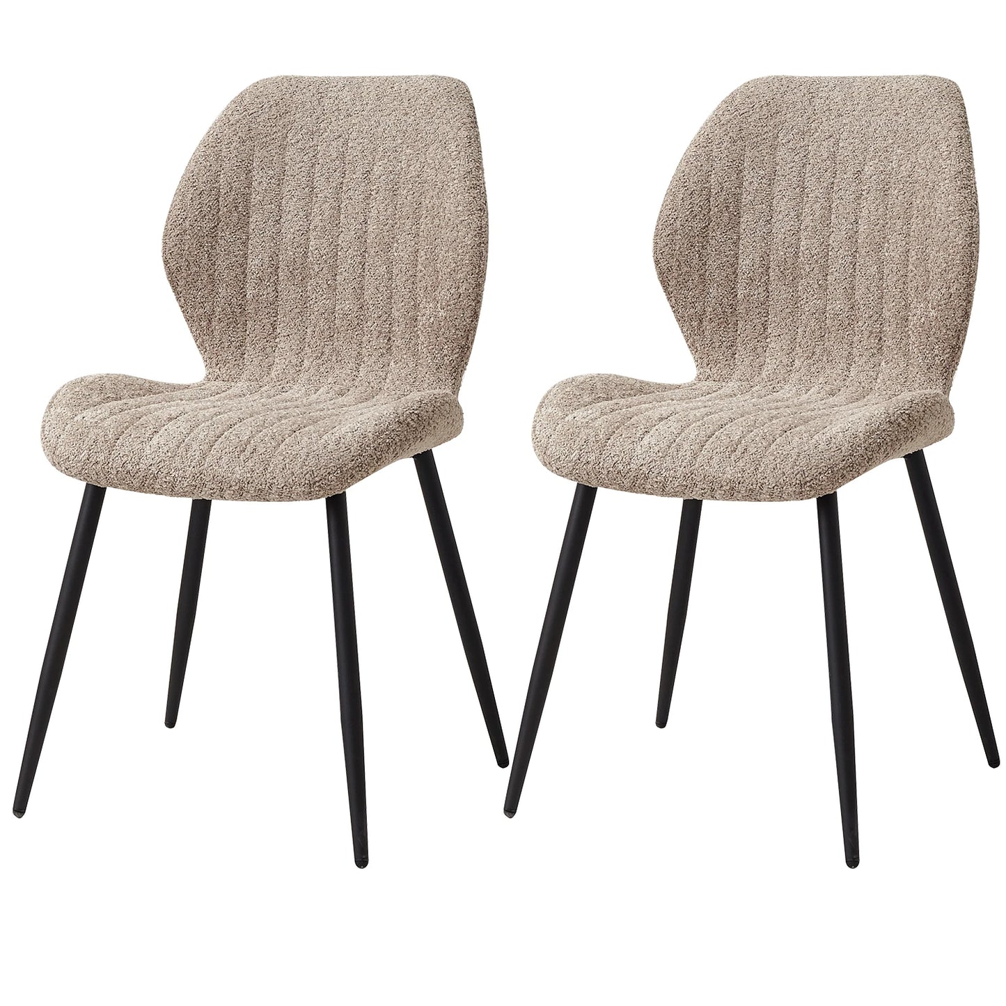 Chaise Marthe — métal, lot de 6