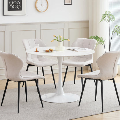 Chaise Cyril — finition noir, métal, design contemporain