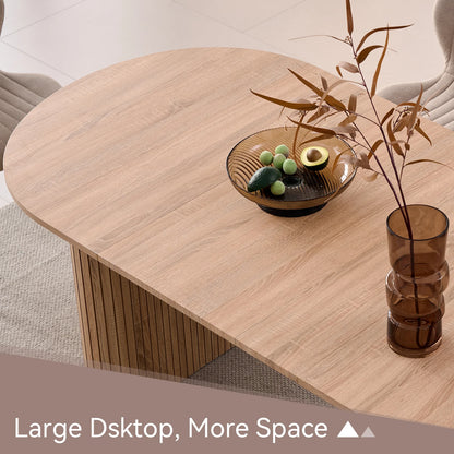 Table de salle à manger Prudence — bois, design contemporain