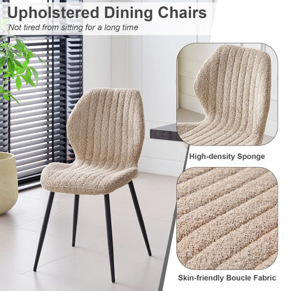 Chaise Marthe — métal, lot de 6