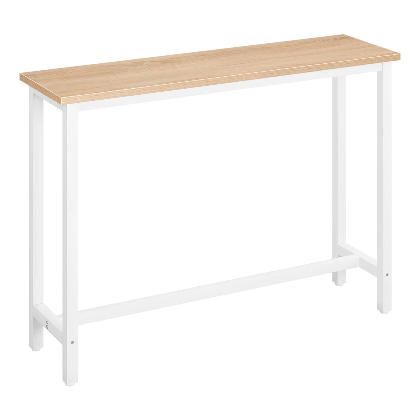WOLTU Bar Kitchen Table Breakfast Dining Coffee Tea Table with Footrest Entrance Table Side Table Sideboards for Living Room