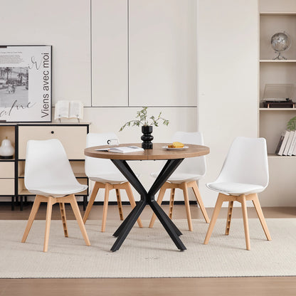 Chaise Martin — finition noir, design contemporain