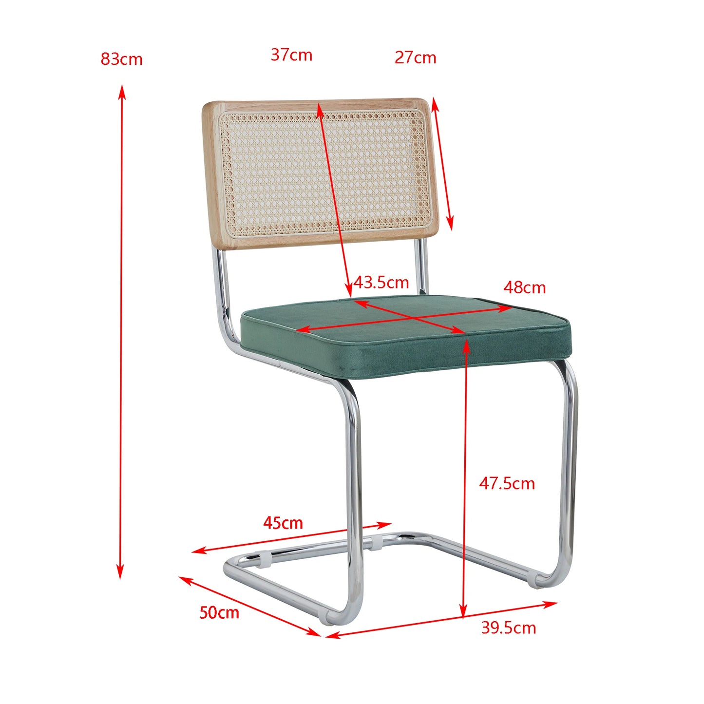 Chaise Lionel — style rétro