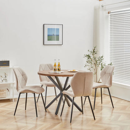 Chaise Valère — métal, lot de 6