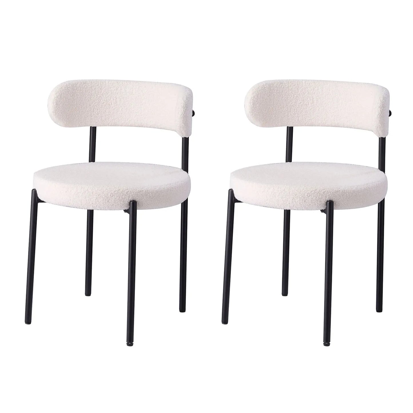 Chaise Sacha — velours, lot de 6