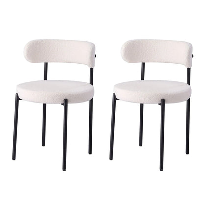 Chaise Sacha — velours, lot de 6