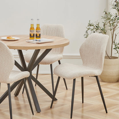 Chaise Marthe — métal, lot de 6