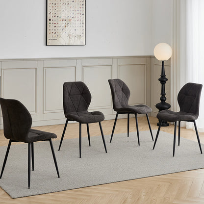 Chaise Valère — métal, lot de 6