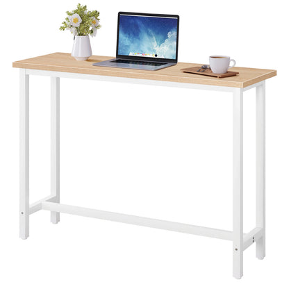 WOLTU Bar Kitchen Table Breakfast Dining Coffee Tea Table with Footrest Entrance Table Side Table Sideboards for Living Room