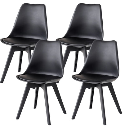 Chaise Martin — finition noir, design contemporain