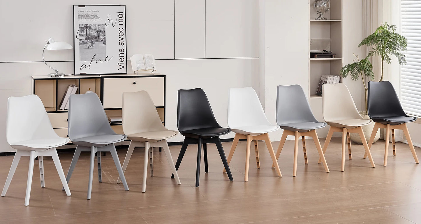 Chaise Martin — finition noir, design contemporain