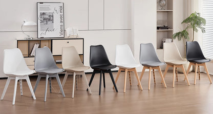 Chaise Martin — finition noir, design contemporain