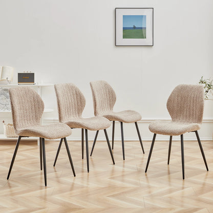 Chaise Marthe — métal, lot de 6