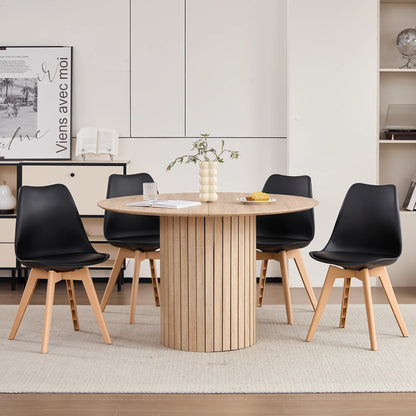 Chaise Martin — finition noir, design contemporain