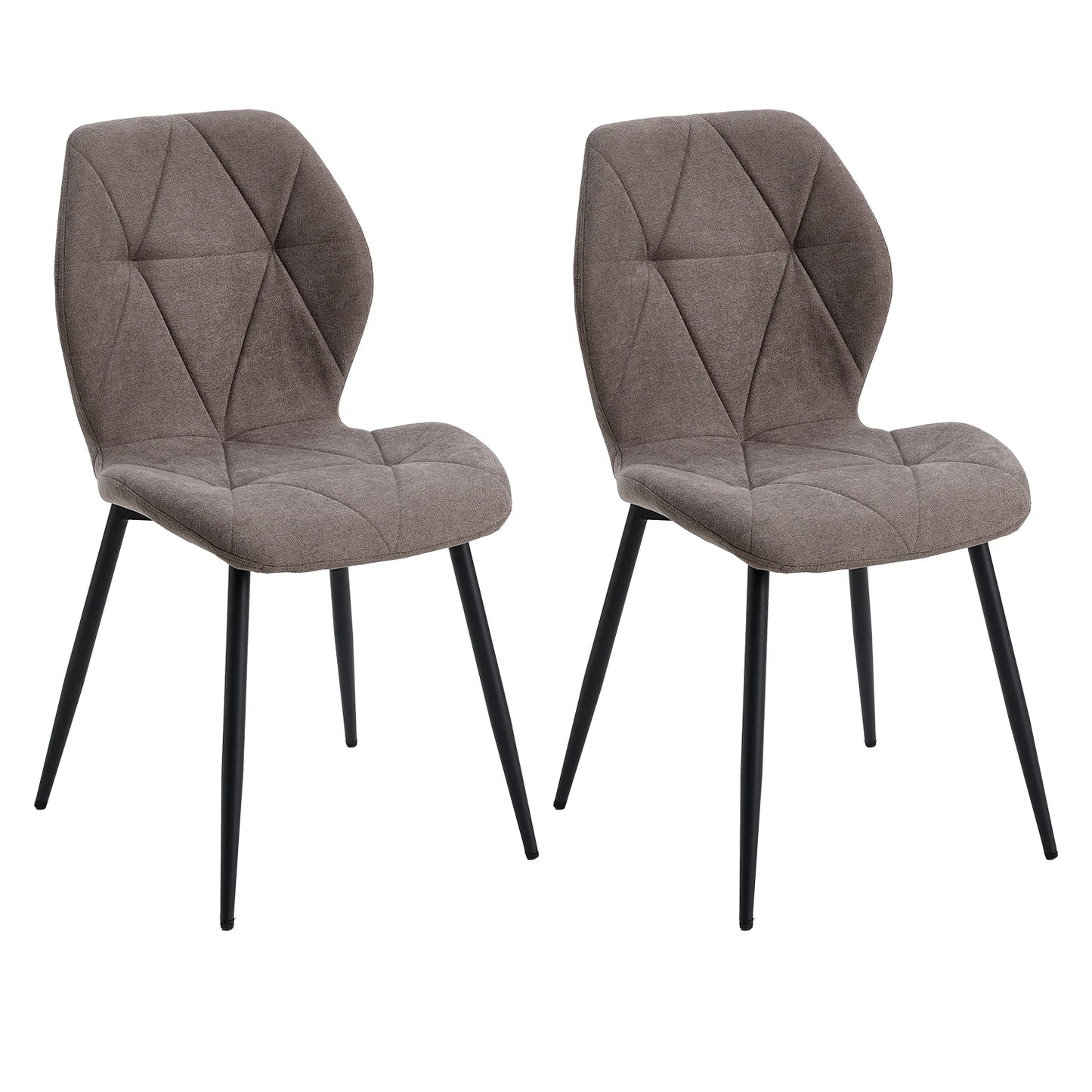 Chaise Valère — métal, lot de 6
