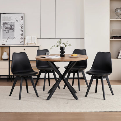 Chaise Martin — finition noir, design contemporain
