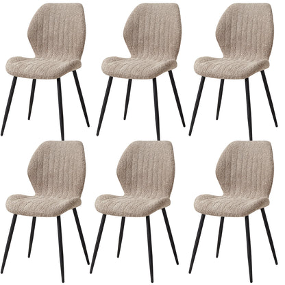 Chaise Marthe — métal, lot de 6