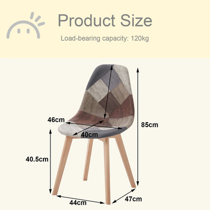 Chaise Claire — style nordique, ronde