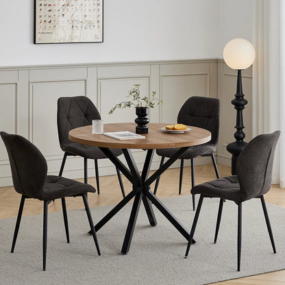 Chaise Valère — métal, lot de 6