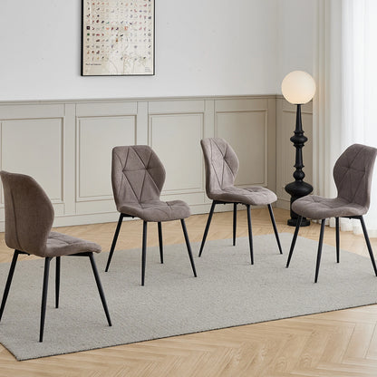 Chaise Valère — métal, lot de 6
