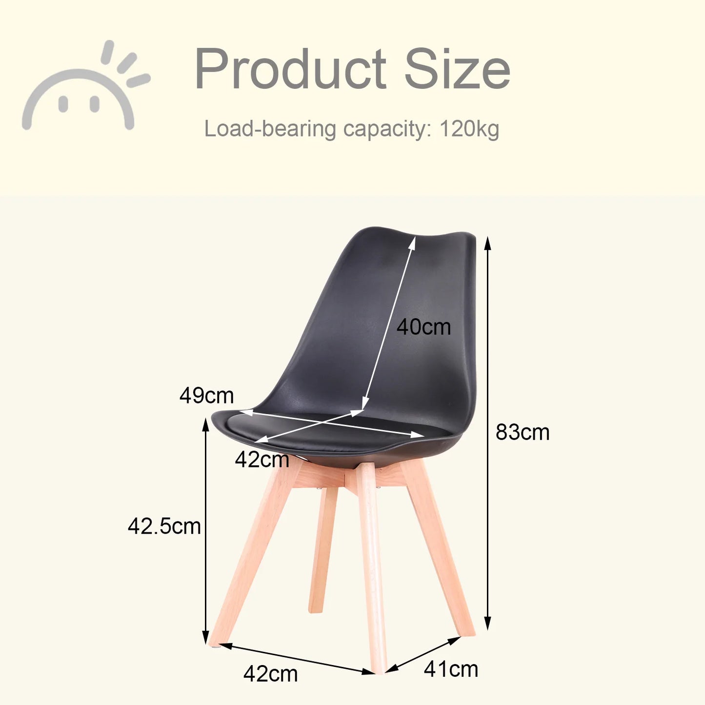Chaise Maurice — bois, style nordique