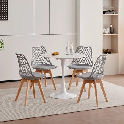 Chaise Liliane — bois massif, design contemporain