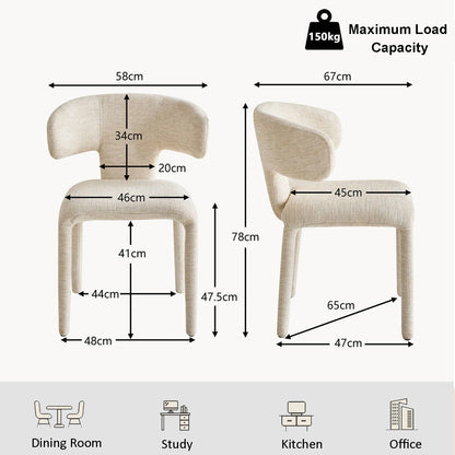 Chaise Daphné — design contemporain