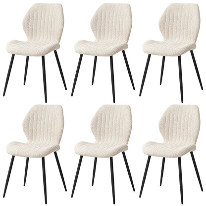Chaise Marthe — métal, lot de 6