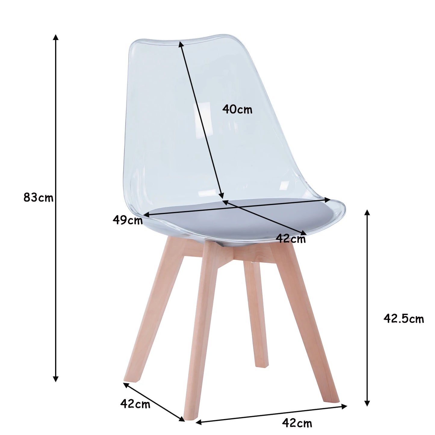 Chaise Véronique — bois, design contemporain