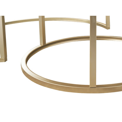 Table basse Marianne — marbre, design contemporain, ronde