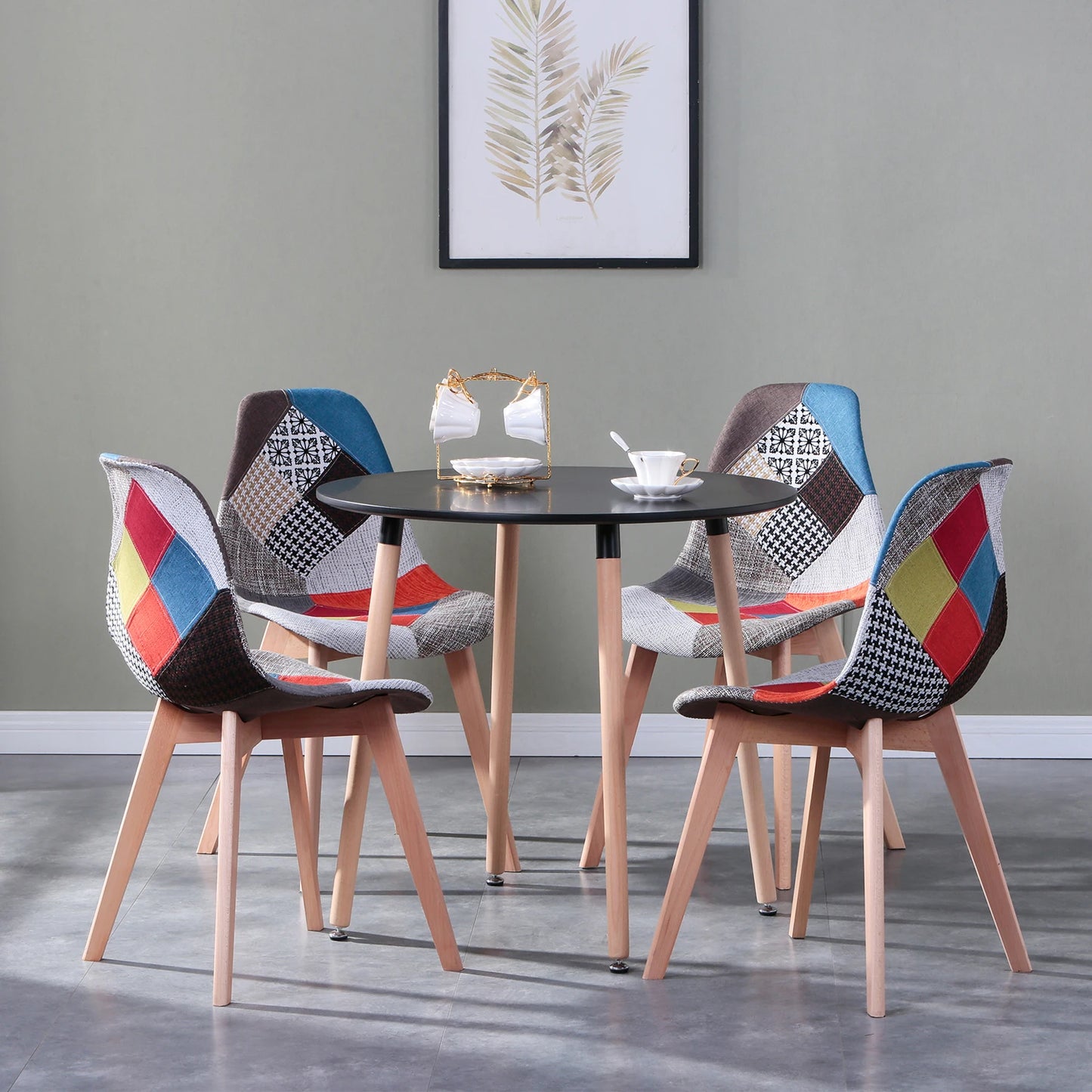 Chaise Nadine — bois, style nordique