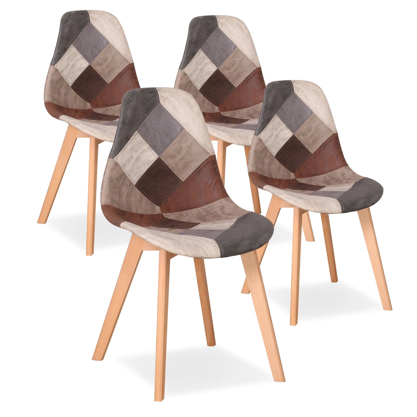Chaise Nadine — bois, style nordique