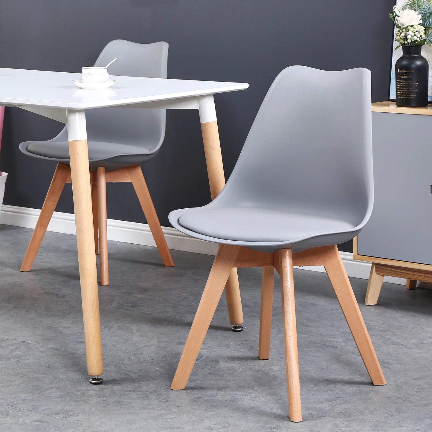 Chaise Séraphin — bois, style nordique