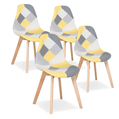 Chaise Nadine — bois, style nordique