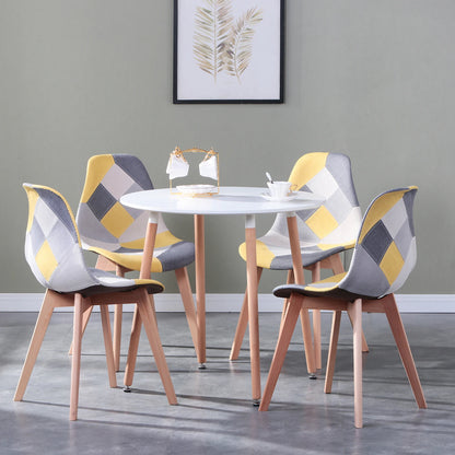 Chaise Claire — style nordique, ronde