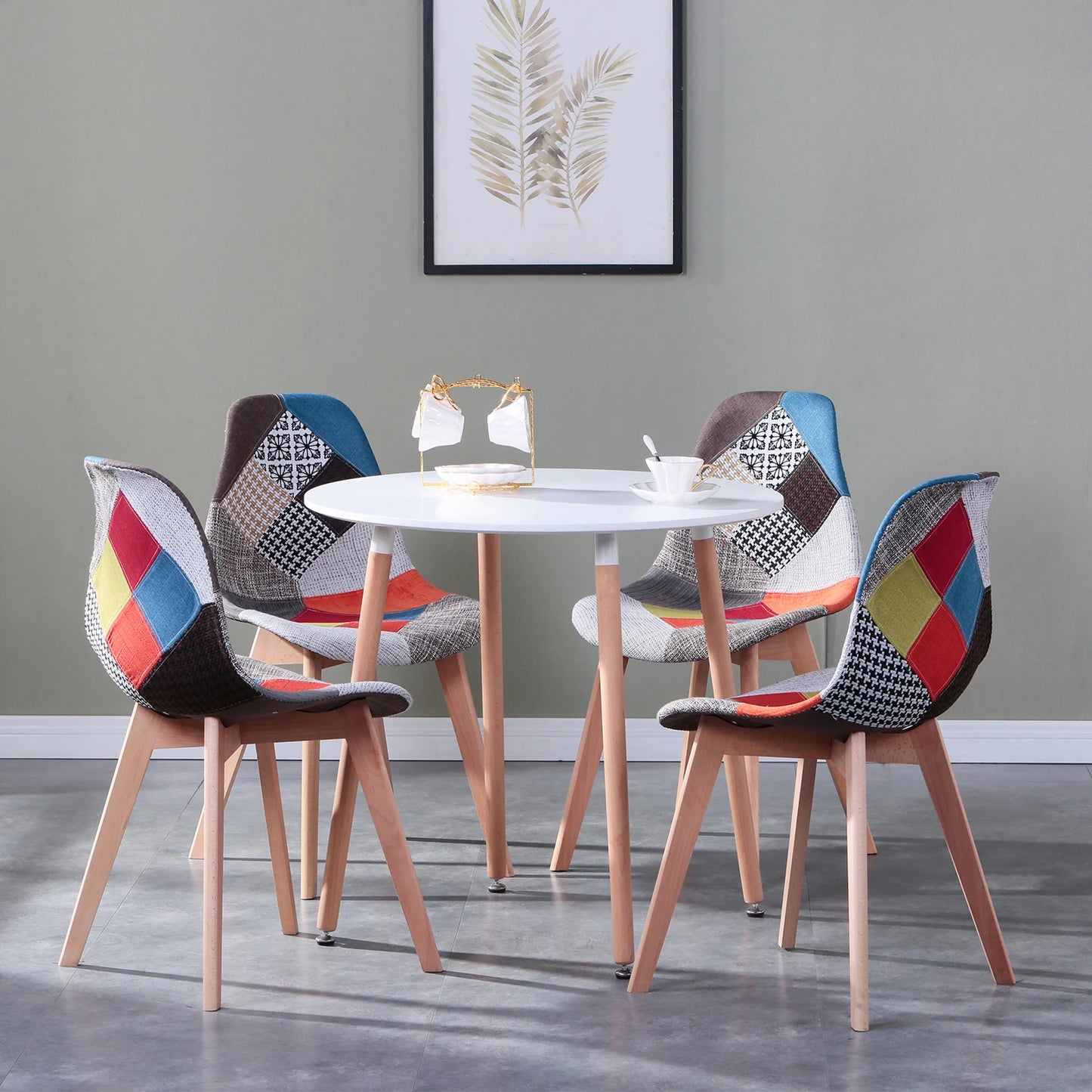 Chaise Claire — style nordique, ronde