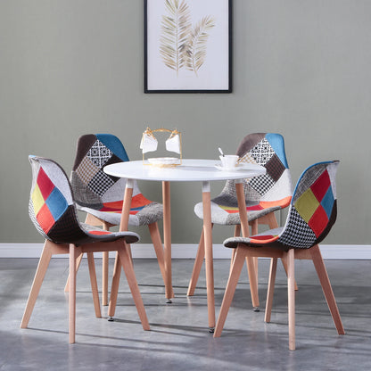 Chaise Claire — style nordique, ronde