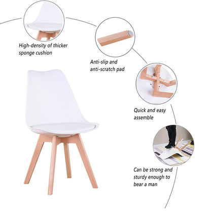 Chaise Maurice — bois, style nordique