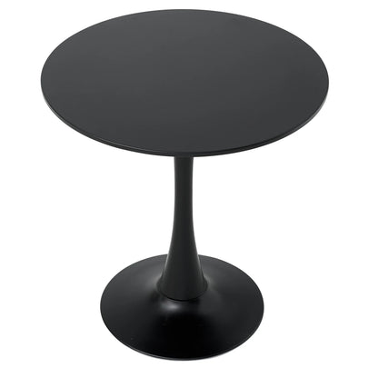 Table de salle à manger Claude — finition blanche, design contemporain, ronde