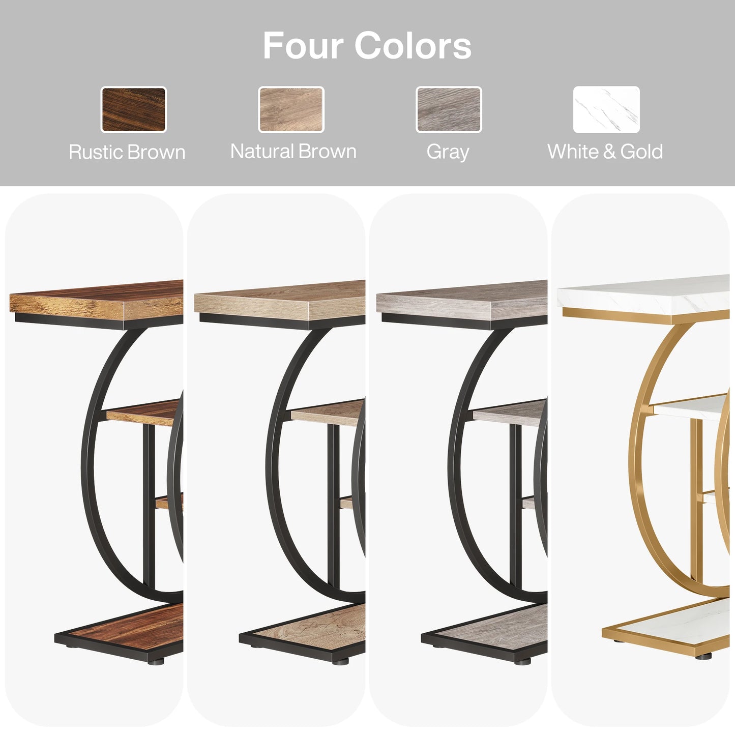 Console Robert — style industriel, 4 niveaux