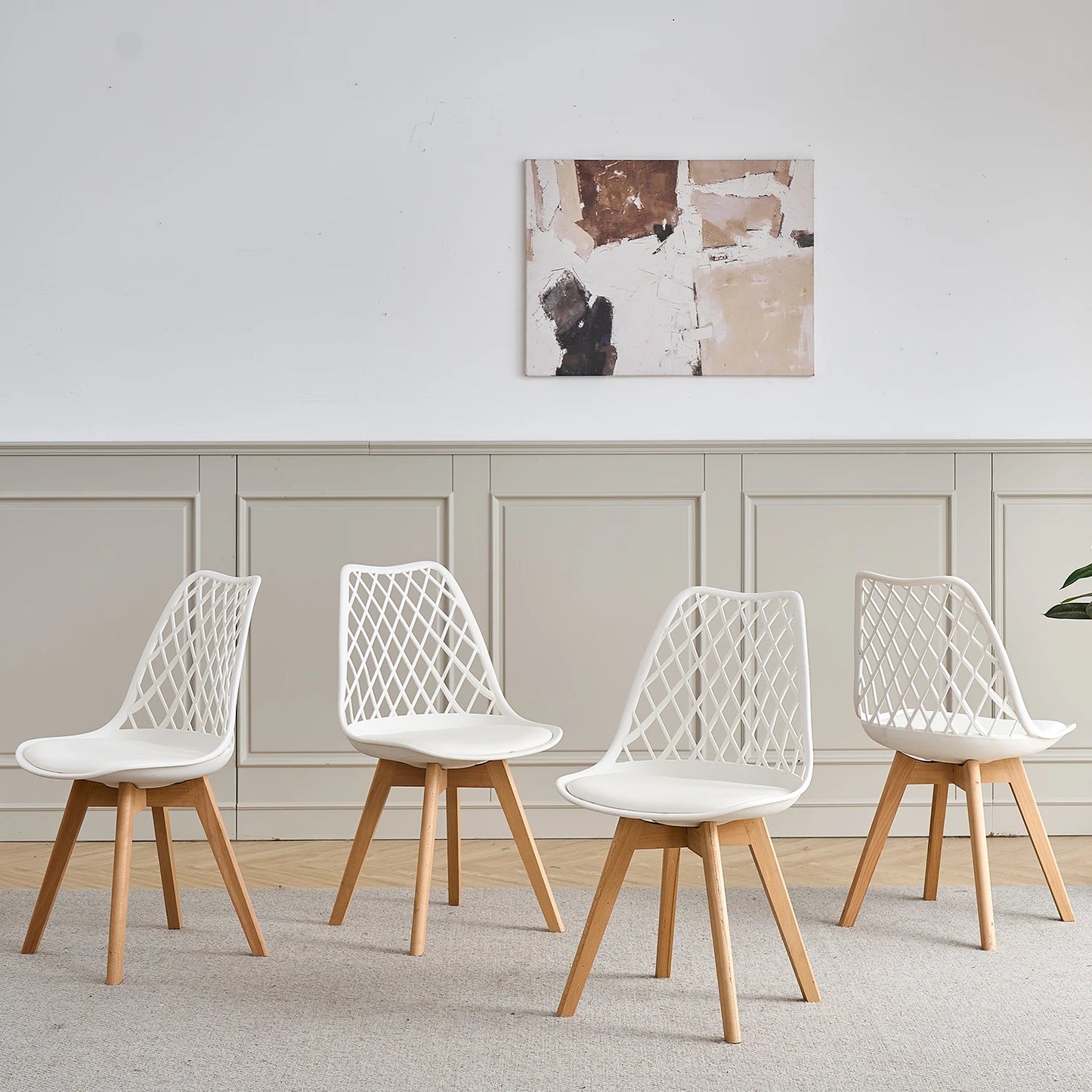 Chaise Liliane — bois massif, design contemporain